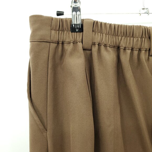 Halara Flex™ Mid Rise Pocket Barrel Leg Work Pants L Partridge Brown - Picture 13 of 16
